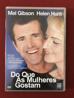 DVD - Do Que As Mulheres Gostam - Mel Gibson - Seminovo