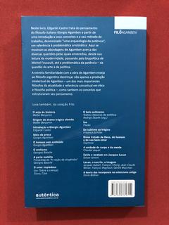 Livro - Introdução A Giorgio Agamben- Edgardo Castro- Semin. - comprar online