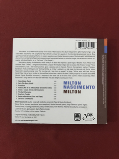 CD - Milton Nascimento - Milton - 2000 - Importado - Semin. - comprar online