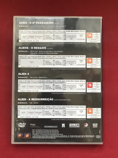 DVD - Alien - Quadrilogia - 4 Discos - comprar online