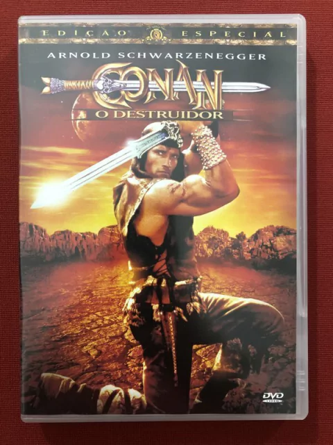 DVD - Conan: O Destruidor - Arnold Schwarzenegger - Seminovo