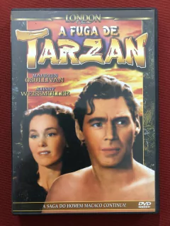 DVD - A Fuga De Tarzan - Maureen O'Sullivan - Seminovo