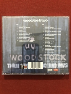 CD Duplo - Woodstock Two - 2009 - Nacional - Seminovo