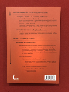 Livro - A Dogmática Jurídica - Rudolf Von Jhering - Seminovo - comprar online