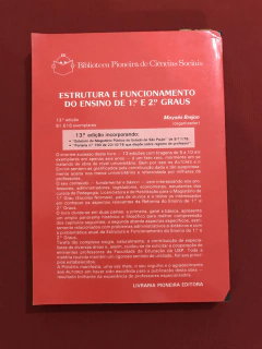 Livro - Estrutura E Funcionamento Do Ensino De 1º E 2ª Graus - comprar online