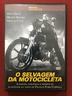 DVD - O Selvagem Da Motocicleta - Matt Dilon - Seminovo