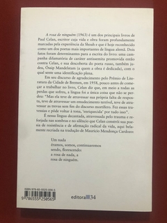 Livro - A Rosa De Ninguém - Paul Celan - Editora 34 - Bilíngue - Seminovo - comprar online