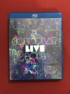 Blu-ray Duplo - Coldplay Live 2012 - Seminovo
