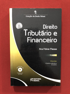 Livro - Direito Tributário E Financeiro - Ana Messa - Semin.