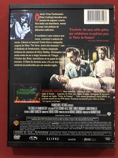 DVD - A Maldição De Frankenstein - Direção: Terence Fisher - comprar online