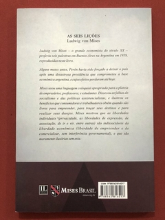 Livro - As Seis Lições - Ludwig Von Mises - Instituto Ludwig - Seminovo - comprar online