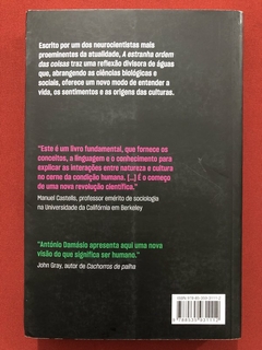 Livro - A Estranha Ordem Das Coisas - António Damásio - Companhia Das Letras - Seminovo - comprar online