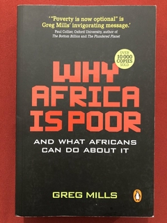 Livro - Why Africa Is Poor - Greg Mills - Ed. Penguin - Seminovo