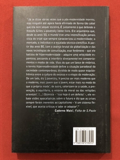 Livro - Os Tempos Hipermodernos - Gilles Lopovetsky - Editora Barcarolla - comprar online