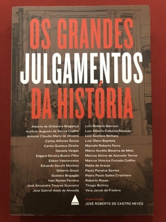 Livro - Os Grandes Julgamentos Da História - José Roberto - Nova Fronteira - Seminovo