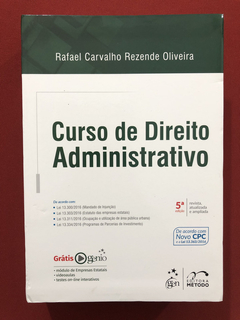 Livro - Curso De Direito Administrativo - Ed Método - Semin.