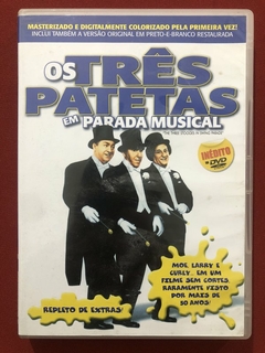 DVD - Os Três Patetas Em Parada Musical - Phil Karlson