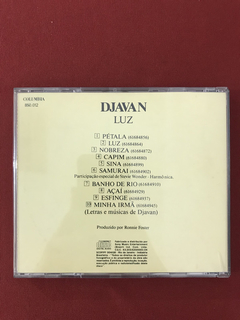 CD - Djavan - Luz - Pétala - 1982 - Nacional - comprar online