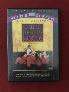 DVD - Sociedade Dos Poetas Mortos - Robin Williams