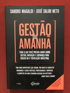 Livro - Gestão Do Amanhã - Sandro Magaldi / José Salibi - Ed. Gente - Seminovo