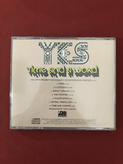 CD - Yes - Time And A Word - Nacional - Seminovo - comprar online