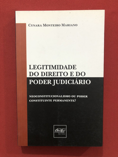 Livro - Legitimidade Do Direito E Do Poder Judiciário- Semin