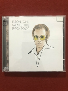 CD Duplo - Elton John - Greatest Hits 1970-2002 - Seminovo