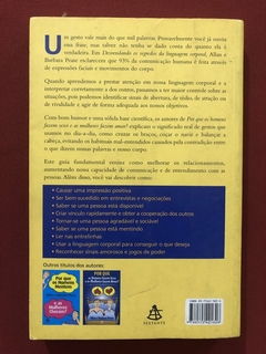 Livro - Desvendando Os Segredos Da Linguagem Corporal - Allan & Barbara Pease - comprar online