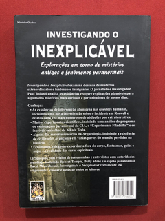 Livro - Investigando O Inexplicável- Paul Roland- Ed. Madras - comprar online