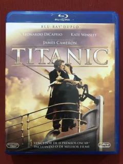 Blu-ray Duplo - Titanic - Leonardo DiCaprio - Seminovo na internet