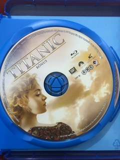 Blu-ray Duplo - Titanic - Leonardo DiCaprio - Seminovo - loja online