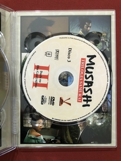 DVD - Musashi - Trilogia Samurai - Toshiro Mifune - Seminovo