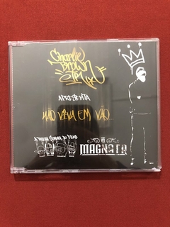 CD - Charlie Brown Jr. - Não Viva Em Vão - Single - Seminovo