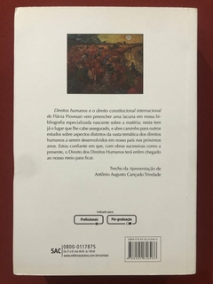 Livro - Direitos Humanos E O Direito Constitucional Internacional - Flávia Piovesan - Seminovo - comprar online