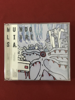 CD - Mundo Livre S. A. - Carnaval Na Obra - Seminovo