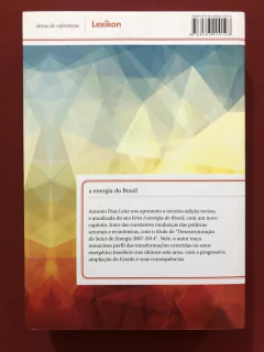 Livro - A Energia Do Brasil - Antonio Dias Leite - Lexicon - Seminovo - comprar online