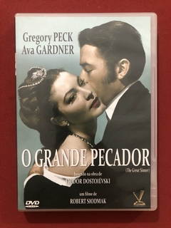 DVD - O Grande Pecador - Gregory Peck - Seminovo