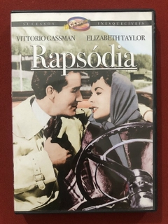 DVD - Rapsódia - Vittorio Gassman E Elizabeth T. - Seminovo