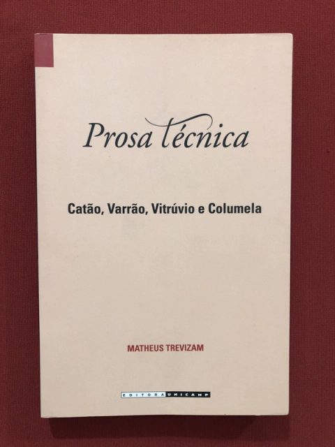 Livro - Prosa Técnica - Matheus Trevizam - Unicamp - Semin.