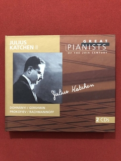 CD Duplo - Julius Katchen II - Great Pianists - Importado