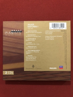 CD Duplo - Julius Katchen II - Great Pianists - Importado - comprar online