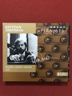 CD Duplo - Krystian Zimerman - Great Pianists - Importado