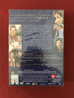 DVD -Box Gossip Girl Quarta Temp. Completa - 5 Discos - Novo - comprar online