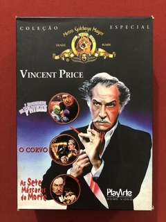 DVD - Box Vincent Price - Coleção Especial - 3 DVDs - Semin.