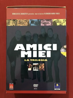 DVD - Box Amici Miei - La Trilogia - Importado - Seminovo