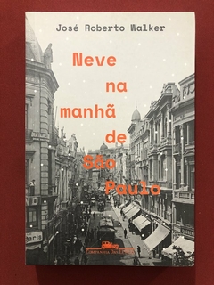 Livro - Neve Na Manhã De São Paulo - José Roberto Walker - Cia. Das Letras - Seminovo