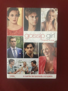 DVD- Box Gossip Girl Quinta Temp. Completa - 5 Discos - Novo