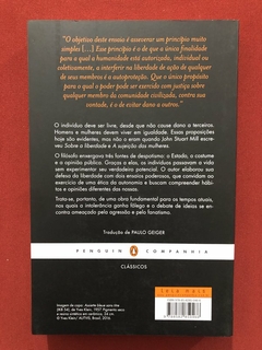 Livro - Sobre A Liberdade - John Stuart Mill - Ed. Penguin - Seminovo - comprar online