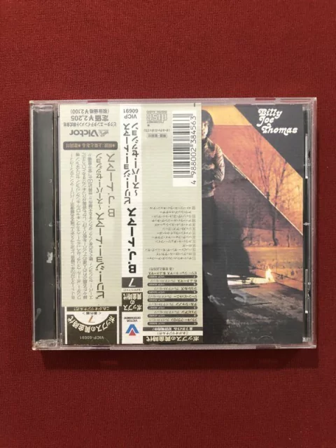 CD - Billy Joe Thomas - B. J. Thomas - Importado - Seminovo
