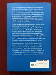 Livro - Como Aprendi A Pensar - Luiz Felipe Pondé - Editora Planeta - comprar online